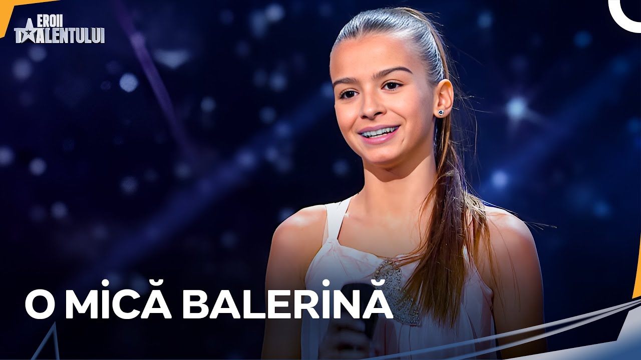 Eleva De 12 Ani Care A Cucerit Juriul Cu Un Dans Magic! | Romanii au Talent