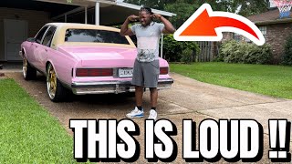 I PUT A LOUD HORN ON MY BOX CHEVY!! MUST WATCH