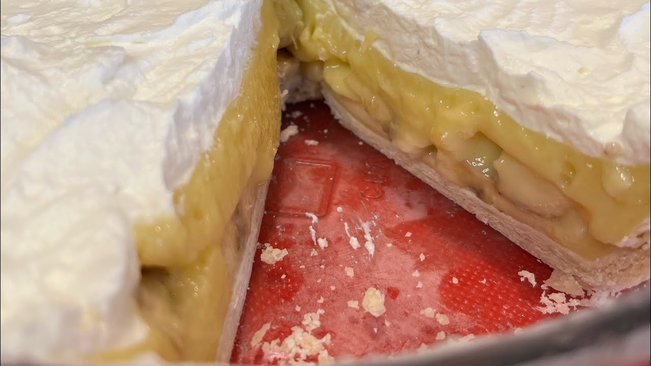 Homemade Banana Cream Pie YouTube