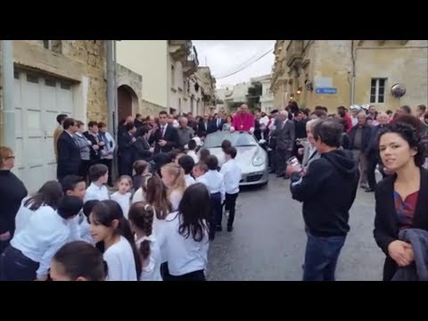 Maltese priest in Porsche -- Rappin' for Jesus