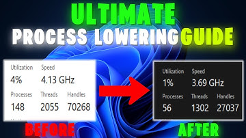 How To LOWER PROCESSES in Windows (More FPS + Lower Input Delay)