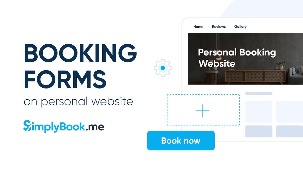How To Add Booking Forms To Your Personal Website YouTube
