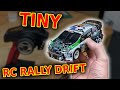 Tiny FAST RC Rally Car DRIFTING