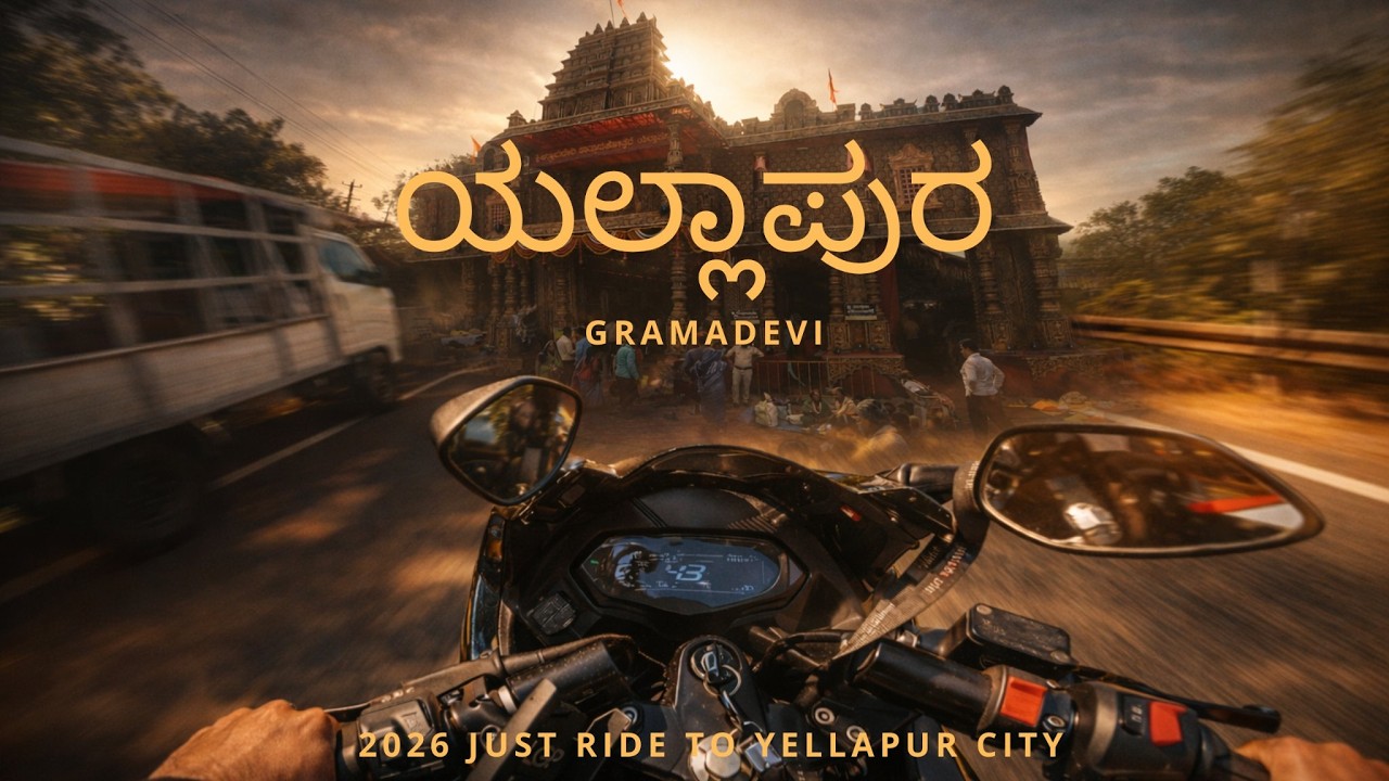 Epic Ride to Yellapur | Kannada Moto Vlog 2026//Part-1
