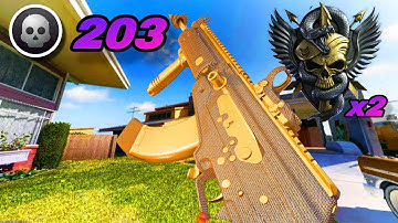 205 KILLS + "CR 56 AMAX" DOUBLE NUKE on NUKETOWN | Black Ops 6 Multiplayer Gameplay (No Commentary)