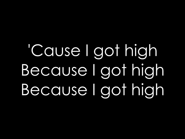 Afroman - Because I Got High (Lyrics) class=