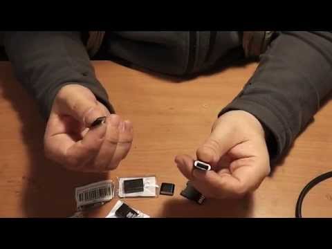 Посылка из Китая, адаптер microSD HC to USB 2.0 - Обзор