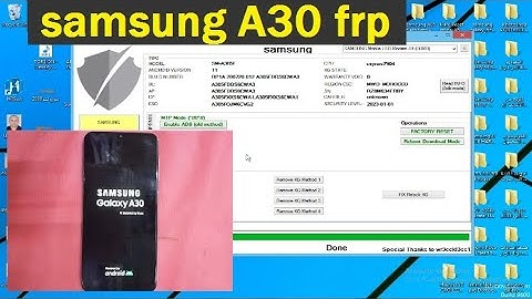 samsung A30 frp bypass android 11