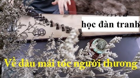 HỌC ĐÀN TRANH- Hướng dẫn VỀ ĐÂU MÁI TÓC NGƯỜI THƯƠNG