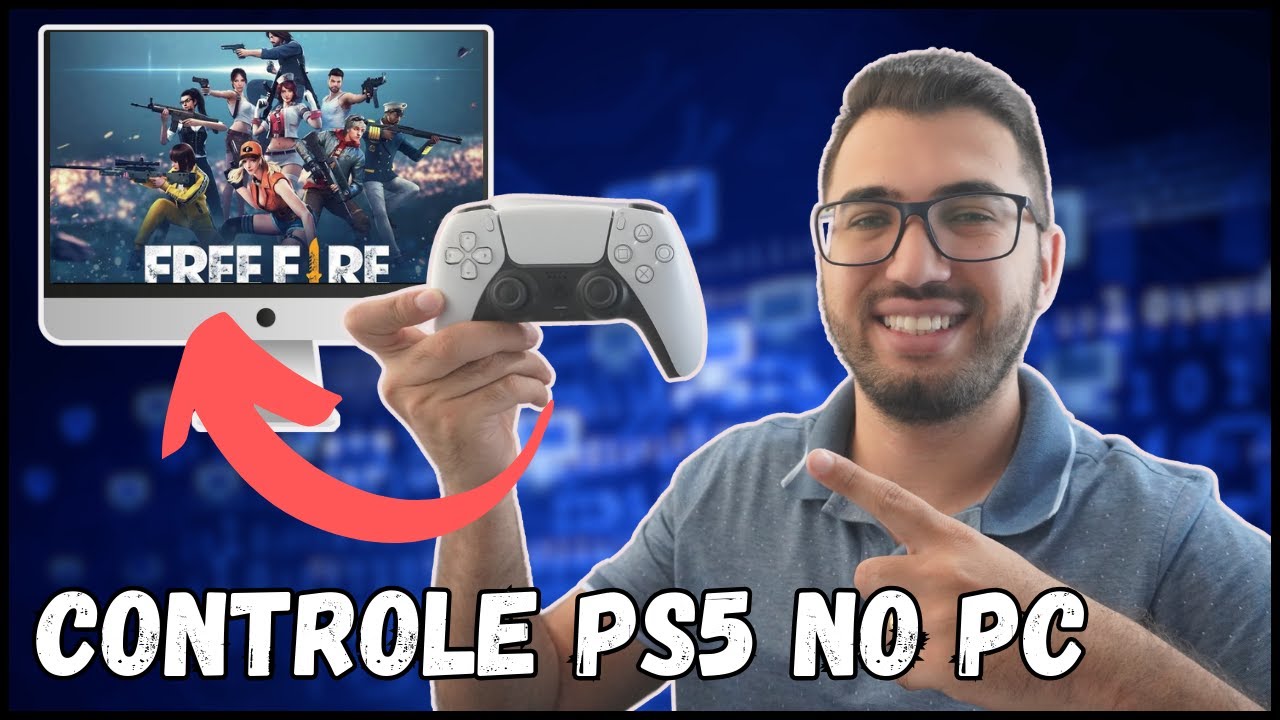 Como usar o controle do PS5 no PC Windows (sem fio)