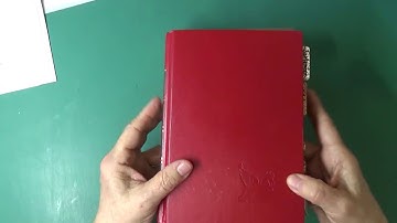 2021 Altered Book Bullet Journal #1 Starting the Cover