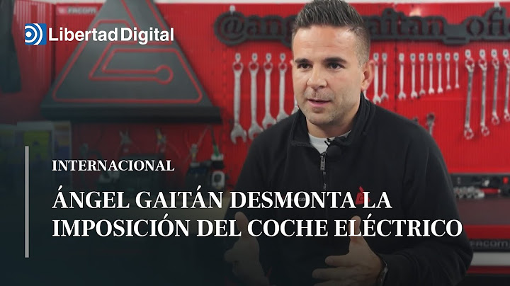 Ángel Gaitán desmonta la imposición del coche eléctrico en 2035: "Ni de coña estamos preparados"