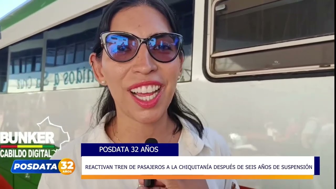 EL TREN A LA CHIQUITANIA VOLVERÁ EN TRES MESES TRAS SEIS AÑOS DE PARALIZACIÓN.📌📌📌