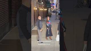 Sandra Bullock Leaving Stephen Colbert Showin Nyc Last Year Praying For Her Onthis Difficult Times