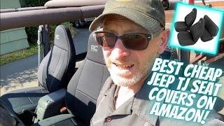 Jeep TJ Cheap Neoprene Seat Covers from Amazon | Rough Country