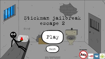 Stickman jailbreak 2 Android Gameplay HD (by Starodymov)