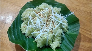 Cách Nấu Xôi Lá Dứa Nước Cốt Dừa Bằng Nồi Cơm Điện Cức Dễ Mà Xôi dẻo thơm ngon tuyệt