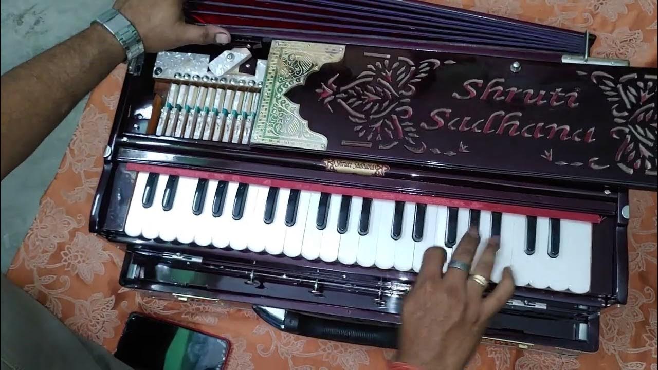 shruti sadhana exclusive folding box harmonium with 2 sets of german jubilate reeds YouTube