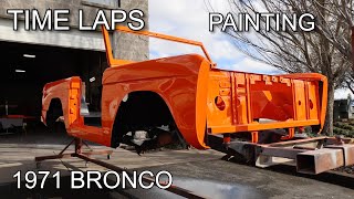 FORD BRONCO PAINTING TIME LAPS