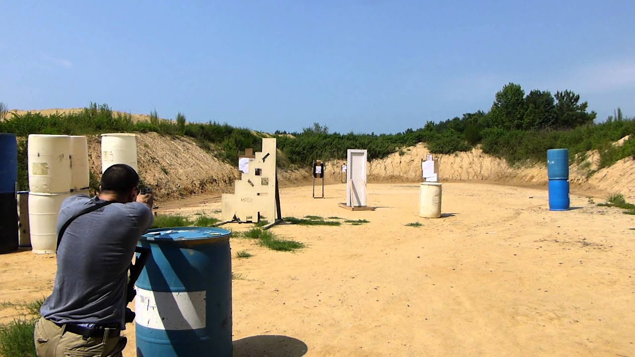 East Alabama Gun Club Pistol Pits