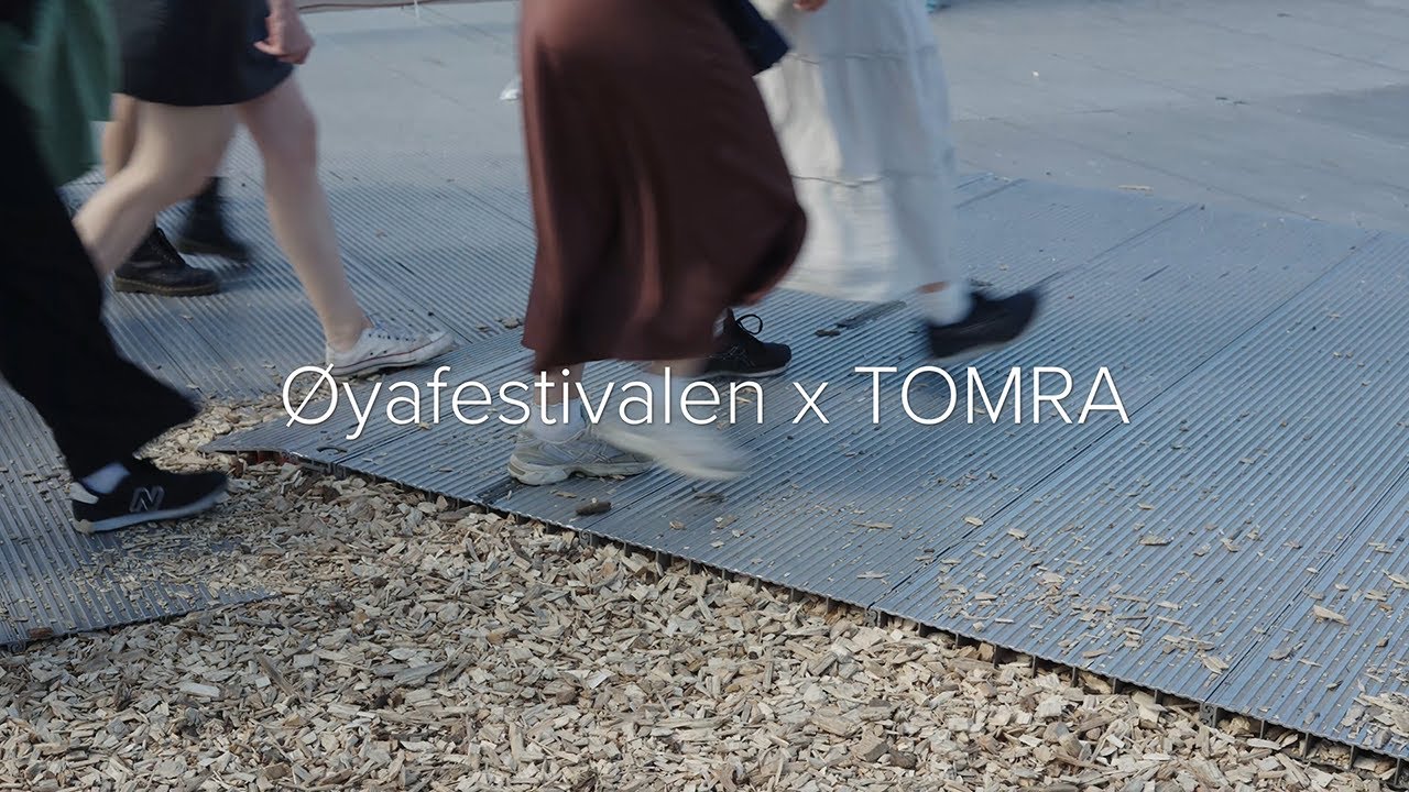 Решение TOMRA Reuse для мероприятий на фестивале Øya 2025 в Осло