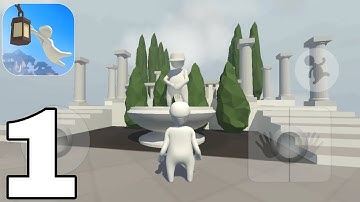 Human:  Fall Flat Mobile - Level 1 -Mansion GamePlay Walkthrough PART 1 (Android iOS)