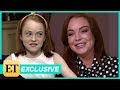 Watch Lindsay Lohan React to Her First-Ever ET Interview From 1997! (Exclusive)