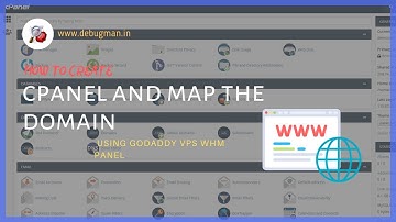 How to create cpanel and map the domain using godaddy VPS WHM Panel