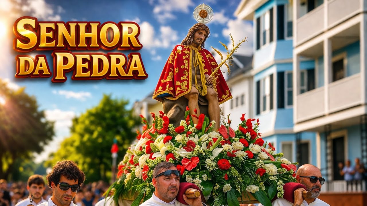 👉 🇺🇸🇵🇹 Procissão da Senhora da Pedra 🎺 – New Bedford, MA (2025 • PART 1 • 4K)