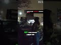 Police safety check after a car accident