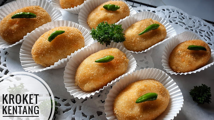 Very Delicious! Just fry it anytime and can be used for Frozen Food | CHICKEN FILLED POTATO CROCKETS