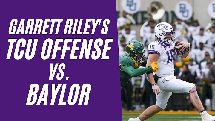 Garrett Riley's TCU Offense vs.  Baylor (Dave Aran...