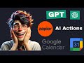 Integrate GPT with Google Calendar: Zapier AI Actions Tutorial