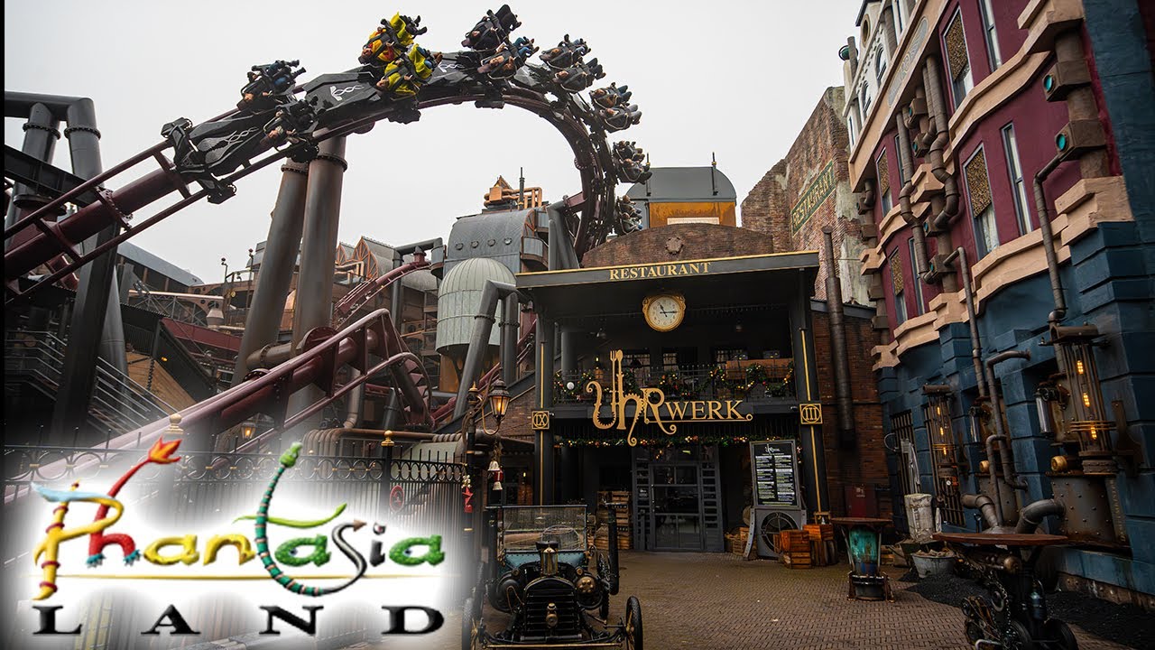 Phantasialand Pt 1 | Staying in an Aeronautical Cabin! | Riding TARON ❤️‍🔥