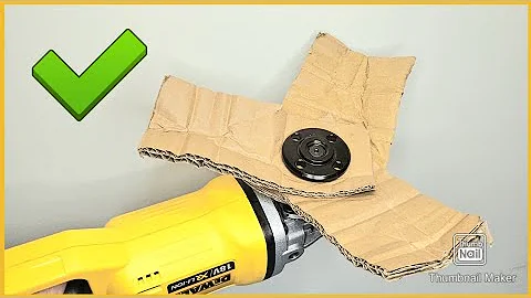 Why didn't I know this before? Breakthrough idea with an angle grinder.