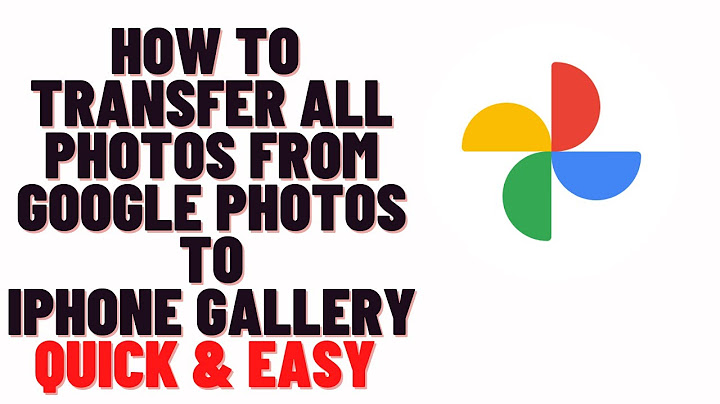 How to transfer photos from android to iphone using google photos