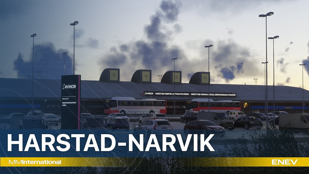 MM Simulations - ENEV Harstad-Narvik Airport I Microsoft Flight Simulator 20/24 | Official Trailer
