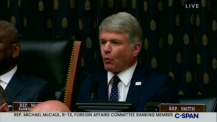 Rep. McCaul on Afghanistan: This Was An Unmitigated Disaster
