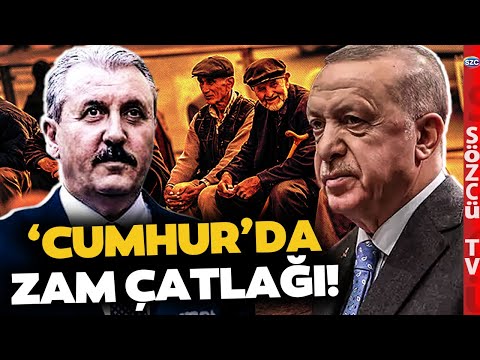 Cumhur'da ZAM Çatlağı! Mustafa Destici'den Erdoğan'a Emekli Zammı ve Asgari Ücret Çıkışı