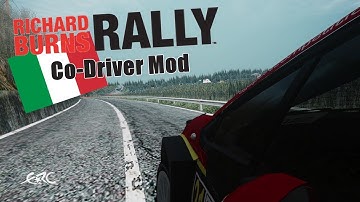 Richard Burns Rally New Co-Driver mod - Italian (from SLRE)
