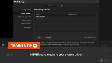 DaVinci Resolve 101: Getting Started Editing - 1. Setting User and System Preferences