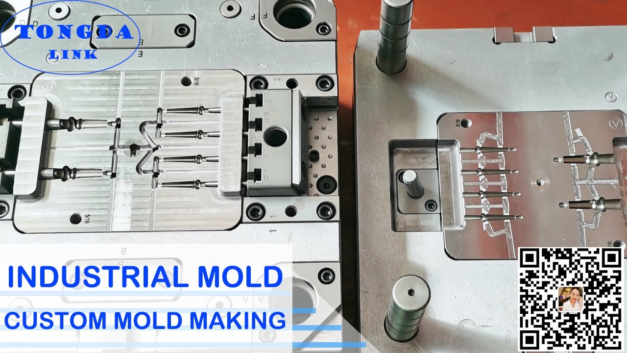 High-quality plastic mold manufacturing for industrial PA66 nylon plastic parts molding production