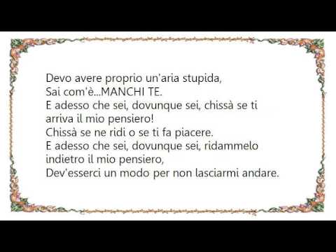 Ligabue - Il Mio Pensiero Lyrics - YouTube