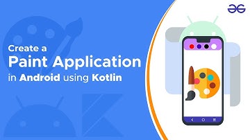 Create a Simple Paint Application in Android using Kotlin | GeeksforGeeks