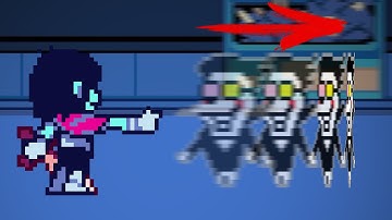 What if Spamton has a Negative wide boundary? [Deltarune chapter 2]