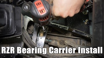 How to Install Polaris RZR Bearing Carrier | SuperATV