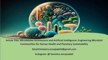 Microbiome Architecture and AI:  AI Meets Microbes Engineering Life for Health and Planet