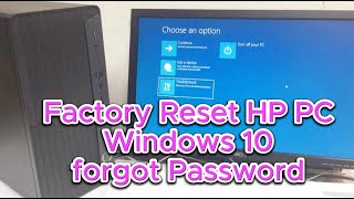 Factory Reset HP PC Windows 10 | Reset HP Computer Without Password | Forgot Windows 10 Password