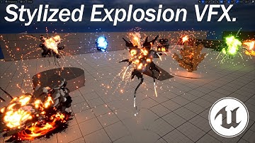 Unreal Stylized Explosion VFX