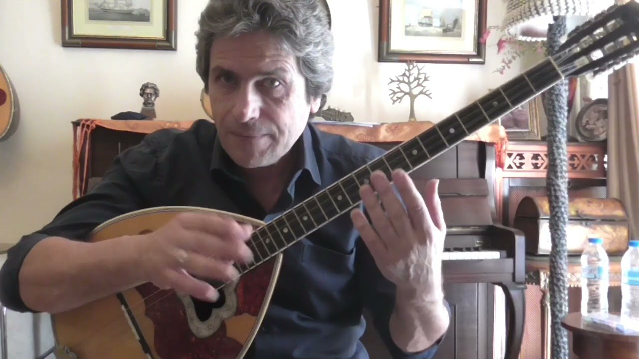 Εύκολο τραγούδι για αρχάριους στο μπουζούκι  Νο 11/Γιώργος Κριωνάς